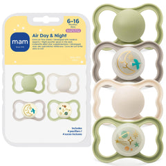 MAM Air pacifier with extra air flow nipple for sensitive skin comfort
