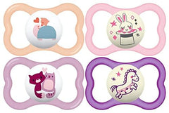 MAM Air Pacifier open shield breathability keeps baby's skin comfy and dry