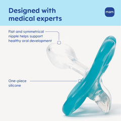 MAM Comfort fingerhold design allows gentle bonding during soothing moments.