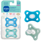 MAM Comfort pacifier nipple ultra-lightweight design supports natural sucking in newborns