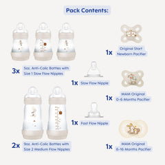 MAM Easy Start 9oz bottles set for growing babies