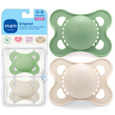 MAM Original Matte pacifier with soft silicone nipple for gentle soothing.