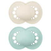 MAM Original matte pacifier with SkinSoft nipple for familiar latch and comfort.