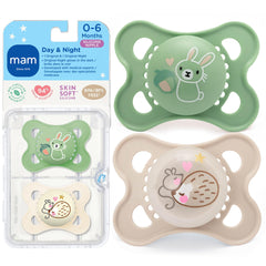 MAM Original pacifier with SkinSoft nipple offers gentle comfort for newborns