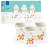 MAM premium glass bottle 6oz highlights durable borosilicate glass for lasting use.