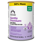 Mama Bear Gentle premium baby formula powder—hero image for daily feeding support.