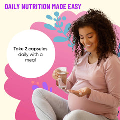 Mama's Select vegan DHA from algae supports fetal brain and eye development.
