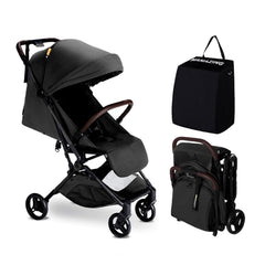 MAMAZING Ultra Air stroller folding action for easy travel and storage