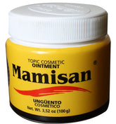 Mamisan ointment 100g packaging shown for easy storage and use.
