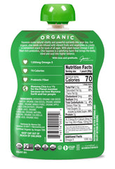 Mamma Chia Green Magic pouches arranged for easy lunchbox snacking.