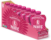 Mamma Chia Organic Prebiotic Squeeze Strawberry Lemonade pouch front, ideal for on-the-go fiber.