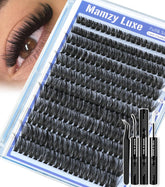 Mamzy Luxe lash clusters kit packaging ready for at-home DIY styling.