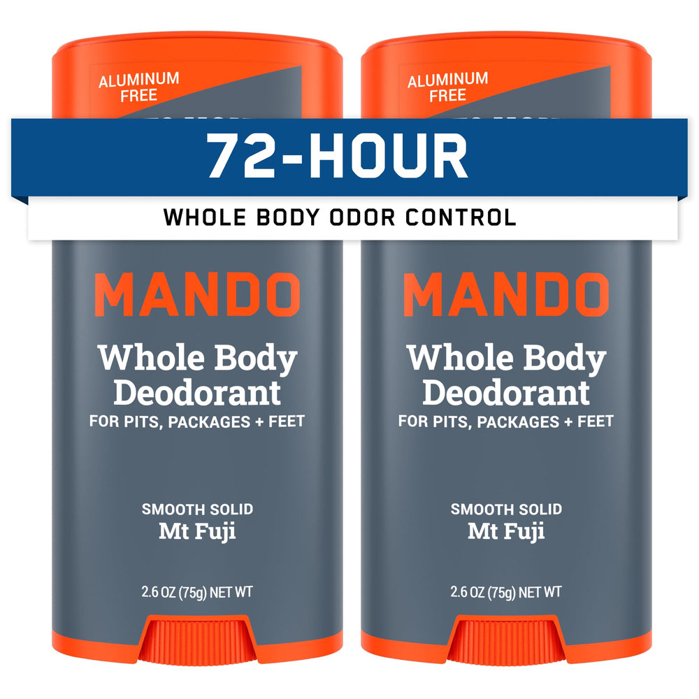 Mando Mt Fuji stick for whole body deodorant with long-lasting odor control.