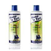 Mane 'n Tail Herbal Gro Shampoo bottle highlights olive oil complex for nourished, smoother hair.