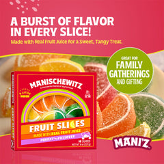 Manischewitz gluten-free candied fruit slices—kosher and gluten-free snack