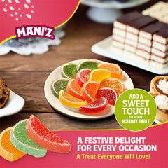 Manischewitz Kosher for Passover candied fruit slices in gift box