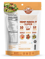 Manitoba Harvest Hemp Hearts sprinkled on yogurt for a nutritious boost.