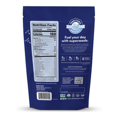 Manitoba Harvest whole flaxseed scoop in bowl for fiber