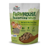Friandises Manna Pro Farmhouse Favorites mini chèvres alfalfa-melasse, snack sain.