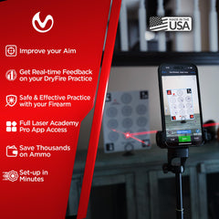 Mantis Laser Academy smart targets delivering precise feedback
