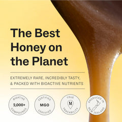 Batch traceability feature on the Manukora honey jar.