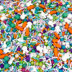Manvscakes sprinkles mix with shapes for colorful desserts