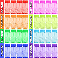 MAPIXO 2oz bubble solution per bottle for quick fun