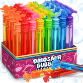 Mapixo 32-pack dino bubble gift box for party favors and bath time fun.
