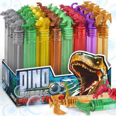 Mapixo dinosaur bubbles wands bulk collection, perfect party favors and imaginative outdoor fun.