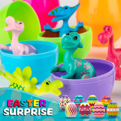 Mapixo Easter eggs showing varied dinosaur poses for collection fun