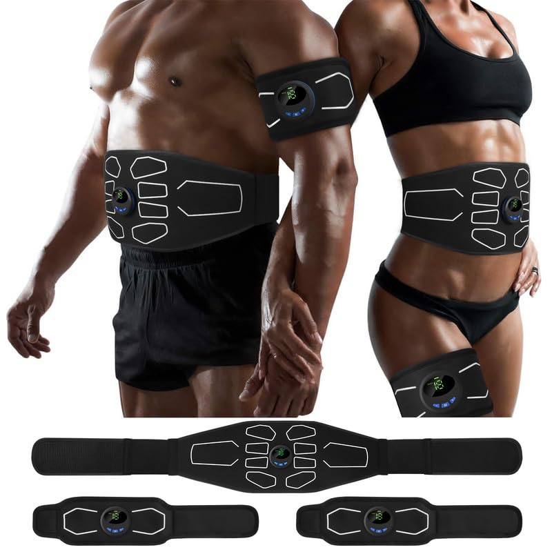 MarCoolTrip MZ abs trainer device demonstrates targeted muscle stimulation for core shaping.
