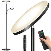 Marctronic floor lamp with upgraded brightness lights large living spaces