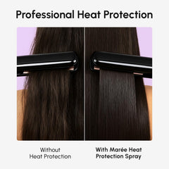 MAREE heat protection spray shields hair up to 450°F during styling
