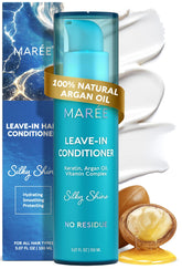 MAREE Leave-In Conditioner bottle with gloss finish for smooth detangling.