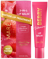 MAREE Lip Balm Hydrating berry scent in a squeeze tube for daily lip nourishment