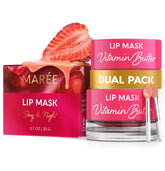 MAREE Lip Mask overnight jar close-up showing rich texture