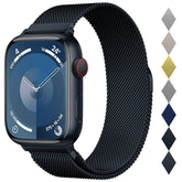 MARGE PLUS Milanese loop on 46mm Apple Watch for a secure, comfortable fit.