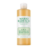 Mario Badescu AHA Botanical Body Wash bottle with gentle exfoliation for brighter skin