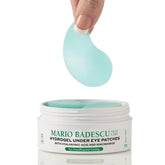 Mario Badescu Hydrogel Under Eye Patches showing hydration boost for bright eyes