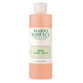Mario Badescu Rose Body Soap bottle showing rose-infused formula for daily cleansing