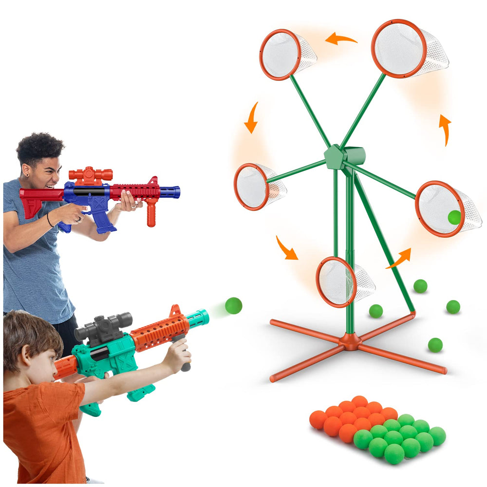 Marlrin two popper air guns for engaging, interactive play with friends.