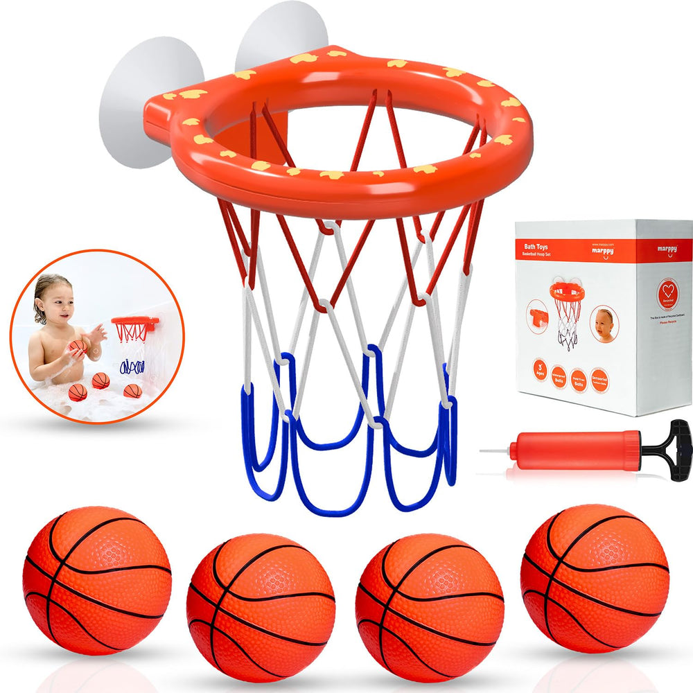 MARPPY bath hoop setup in tub for toddler playtime