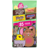 Mars M&M'S Milk Chocolate Candy with pastel wrappers for Easter baskets