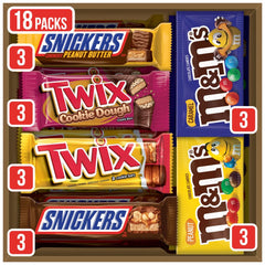 Mars M&M's Peanut full-size bars display for snack moments and party favors
