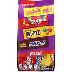 Mars SKITTLES Original chewy candy close-up; vibrant treats for party bowls.