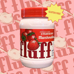 Marshmallow Fluff Strawberry Spread dipping strawberries, kid-friendly snack