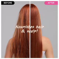 Creamy lather forms as Marsmade shampoo bar is worked through hair.