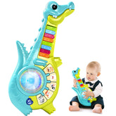 Marstone crocodile guitar toy with bright piano keys sparks early creative play