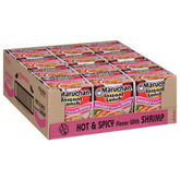 Maruchan Instant Lunch hot shrimp cup delivers quick, spicy flavor for on-the-go meals.