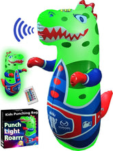 Marwan Sports Punch dinosaur 47in inflatable bop bag ready for active play